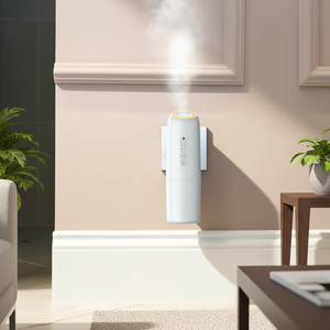 Difusor de aroma sin agua con conexión a enchufe, control por aplicación, luz LED, vapor frío, fragancia, aromaterapia, difusor para habitación, uso doméstico, 1 año de garantía - Product Image 1