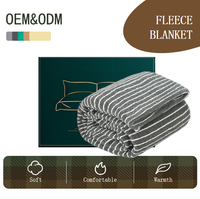 Couverture polaire douce et confortable pour canapé-Couvertures confortables en peluche, cadeau pour femme, lit, canapé, chaise, camping et voyage.
