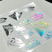 Impression lenticulaire 3D personnalisée, logo personnalisé pour t-shirts, chapeaux, vêtements et autocollants écologiques, effet d'animation lenticulaire 3D