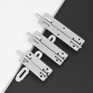 Stainless Steel <b>Door</b> Bolt Type A Pin Minimalist Design Easy Installation For Wooden Security Bathroom <b>Doors</b> - Product Image 1