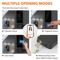 Cerradura Inteligente para Puerta con Huella Digital Electrónica, WiFi, Aplicación Tuya, Impermeable, en Oferta, para Puerta Principal