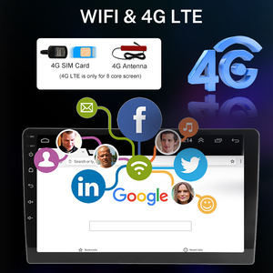 2 Din 9'' Touch Screen <strong>Bluetooth</strong> WIFI 4G DSP Android Car Audio Carplay <strong>MP5</strong> Video <strong>Player</strong> GPS Navigation for Toyota Wigo 2012~2019 - Product Image 5