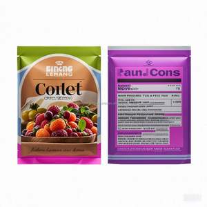 Bolsas Personalizadas con Cierre Zip de Aluminio y Plástico, Resistentes a la Humedad, con Impresión en Huecograbado, para Envasado de Alimentos, Chicles y Alimentos Enlatados - Product Image 3