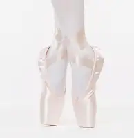 Sapatilhas de bailarina capecio, sapatos para dança, ponto, rosa, 7000054