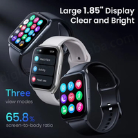 Reloj Inteligente Haylou 2 Pro con Pantalla a Color de 1.85 Pulgadas, Vista Más Amplia y Clara, Reloj para Hombre y Mujer, Nuevo Diseño, Relojes Inteligentes Haylou Ls02pro