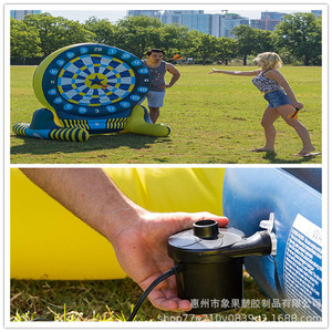 Inflatable PVC Dart Board Outdoor Throwing Game Toy For Adults And Kids 180cm Diameter Water Play Equipment - Product Image 5