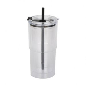 Gobelet en plastique double paroi de 40 oz avec poignée pour la restauration – Vente en gros directe usine - Product Image 6