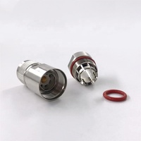 Connecteur coaxial RF mâle UHF robuste PL259 pour câble coaxial de 1/2 pouce 50 Ohm utilisé dans la communication cellulaire à faible VSRW