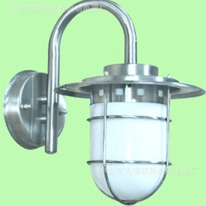 Lampe murale extérieure en acier inoxydable, verre trempé, LED, étanche, éclairage de jardin, forme cylindrique, 110-240V, montage mural - Product Image 1