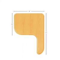 Meubles de classe personnalisables, bureau et chaise combinés en plastique rigide pour la formation des étudiants