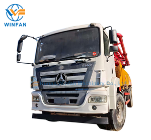 Camión Bomba de Concreto Diésel Sany Usado de Alto Rendimiento con Motor, Modelo 2018, Alta Productividad, en Venta - Product Image 3