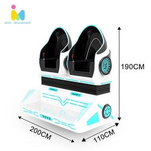 Máquina de Realidad Virtual 9D en Oferta, Gafas 3D, Simulador de Cine 9D, Equipo de Juegos de Realidad Virtual, Silla <span class=keywords><strong>VR</strong></span> en Forma de Huevo en Venta - Product Image 2