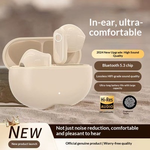 Nouveaux écouteurs intra-auriculaires, son HiFi, longue durée de vie de la batterie, port confortable, mini écouteurs portables, commande tactile, écouteurs universels - Product Image 2