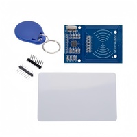 Módulo Lector/Escritor RFID Onestopelectronic RFID-RC522 13.56MHz 3.3V Sensor de Inducción de Tarjetas IC Interfaz SPI I2C UART 10Mbit/s 1