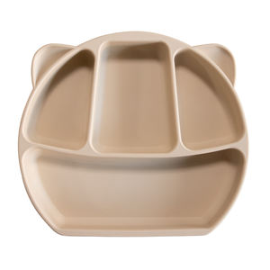 Hxjwx — assiette à dîner en Silicone pour bébés, vente en gros, ventouse, fourchette, cuillère ensemble d'alimentation - Product Image 5