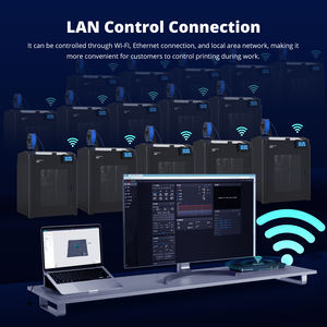 TRONXY VEHO 3A Professional Single Color Metal 3D <b>Printer</b> FDM Enclosed 3D <b>Printer</b> <b>Machine</b> USB for Industrial Use PLA 1-Year - Product Image 3