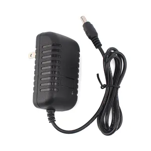 SMPS-12W-E011 US Plug DC 5.5*2.1mm OEM Supply AC DC Adaptor Power Adapter 12V 1Amp Power Adaptor Actual Power for CCTV 12V/1A