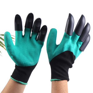 قفازات عمل مطاطية مقاومة للماء مزودة بأطراف مخالب تسمح بتهوية القدم قفازات للحدائق للاحتفاظ بالحفر والزرع - Product Image 2
