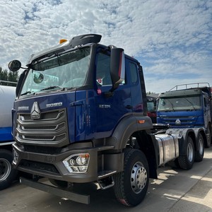Camion tête motrice d'occasion bleu foncé, poids lourd 70 tonnes, HOWO NX 371 ch 6*4, pour le port d'Abidjan, <span class=keywords><strong>Côte</strong></span> d'Ivoire - Product Image 3