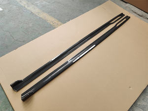 <span class=keywords><strong>Usado</strong></span> para 2020 + <span class=keywords><strong>BMW</strong></span> 4 Series g26 <span class=keywords><strong>420i</strong></span> 430I 435i m440i 4 puertas fibra de carbono estilo B faldones laterales kit de carrocería - Product Image 3