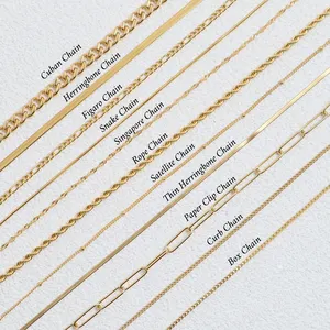 Zierliche vergoldete geschichtete Halsketten Minimalist ische Edelstahl-Fischgräten ketten kette für Frauen WASSERDICHTER Schmuck