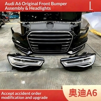 Pour Audi A3 A4L Pare-chocs avant A5 A6L A7 Q3 Q5L Q7 Grille Aile Éclairage intérieur Pièces d'origine démontées d'usine Plastique Original