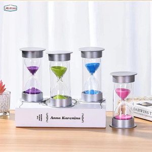 Nhà máy cung cấp Nhà Bếp chà nhám 25 30 60 <span class=keywords><strong>90</strong></span> phút đồng hồ cát trang trí tự nhiên đồng hồ cát hẹn giờ - Product Image 1