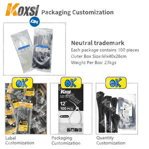 Attaches-câbles autobloquantes écologiques 3,6x100mm en Nylon 66, attaches rapides 7,5mm, serre-câbles en plastique pour câblage électrique - Product Image 2