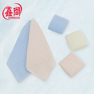 Xinshang Toalla cuadrada de algodón puro para bebé, 25x25 cm, absorbente, hipoalergénica, para limpieza facial infantil - Product Image 3