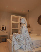 Oem Personnalisé Musulman Arabe Ramadan Islamique Ample Surdimensionné Prière de Dubaï Hijab Moderne Robe Abaya pour Femmes en Satin Imprimé Floral