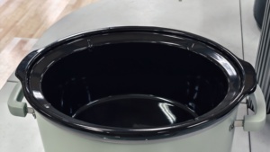 Marmite en céramique de 7 litres avec couvercle en verre, double tension 120V/230V, cuiseur lent numérique – Approvisionnement direct usine - Product Image 3