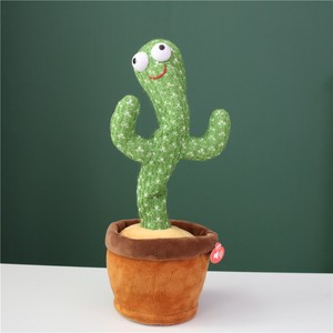 2025 Offre Spéciale jouets en peluche chantant enfant cadeaux drôle peut parler <span class=keywords><strong>Cactus</strong></span> en peluche <span class=keywords><strong>jouet</strong></span> danse <span class=keywords><strong>Cactus</strong></span> - Product Image 5
