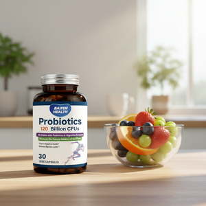 Enzymes digestives pour adultes OEM, prébiotiques en capsules, poudre de probiotiques pour le soutien immunitaire, santé intestinale - Product Image 5