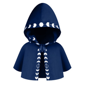 Kinderen Cape met capuchon - Cosplay kostuum Halloween feestoutfit Peuter <span class=keywords><strong>Baby</strong></span> Kindercape jas voor verkleedpartijen - Product Image 4
