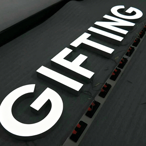 Custom Front Lit LED 3D Logo Letters <b>Sign</b> Acrylic Stainless Steel 2700K Warm White <b>Light</b> Easy Installation for Outdoor - Product Image 2