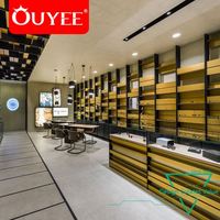 Présentoir de lunettes de soleil Ray-Ban modernes et tendance, fabriqué sur mesure en usine, avec éclairage LED et assemblage facile – Vente directe usine