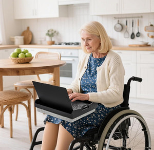 Nouveau design moderne et durable, <span class=keywords><strong>plateau</strong></span> de <span class=keywords><strong>lit</strong></span> en bois multifonctionnel avec coussin amovible <span class=keywords><strong>pour</strong></span> le petit-déjeuner, la lecture et le travail à domicile - Product Image 6