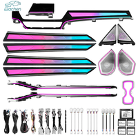 Kit d'éclairage LED intérieur de voiture, style OEM, garniture en cristal colorée, éclairage d'ambiance pour Honda Accord 10ème génération 2018-2022