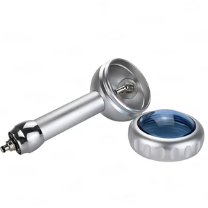 Unité de jet de prophylaxie <span class=keywords><strong>d</strong></span>'air <span class=keywords><strong>dentaire</strong></span> en acier inoxydable argenté 2/4 trous nettoyage des dents pistolet à poudre de sable Turbine nettoyage équipements de remplissage - Product Image 4