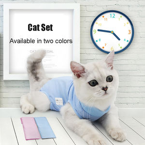 Picipaw ชุดผ่าตัดแมวระบายอากาศได้ดีชุดสำหรับสัตว์เลี้ยงยืดหยุ่นสูงสำหรับแมวหลังการผ่าตัดชุดกู้คืนแมวหญิง - Product Image 3