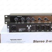 Gooermi 234XL Processeur Audio Stéréo Haute Qualité 2/3/4 Voies Crossover Audio EQ pour Performance Scénique