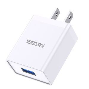 Kakusiga เครื่องชาร์จอัจฉริยะพอร์ต USB เดี่ยวแบบ2.4A มาตรฐานสำหรับโทรศัพท์มือถือ - Product Image 1