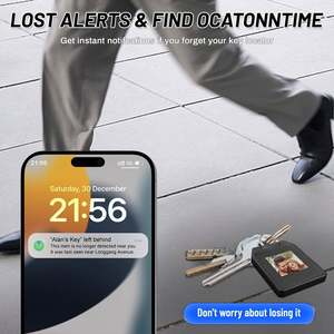 FindXeink Elektronik Mürekkep Çift Kayıp Önleyici Yer Belirleyici Özelleştirilebilir Fan Yaratıcı Araba Sevimli Anahtarlık Aksesuarları Karikatür Akrilik - Product Image 5