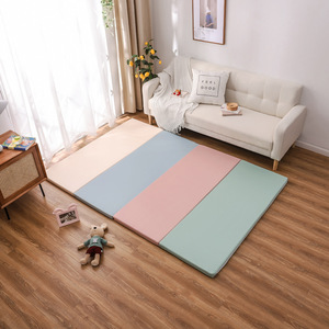 Alfombra de juego plegable Xpe para bebés y niños pequeños, alfombra suave para gatear con múltiples usos, alfombra de juego para interiores del hogar - Product Image 2