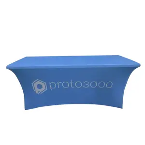 Conception personnalisée Couverture de table en spandex à dos ouvert de qualité supérieure pour salon professionnel - Product Image 6