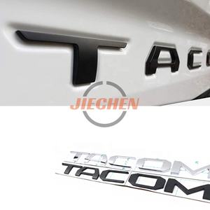 2016 <span class=keywords><strong>2017</strong></span> 2018-2021 3D/avion hayon surélevé insérer lettres emblème voiture coffre arrière lettre autocollants mot plaque signalétique - Product Image 5