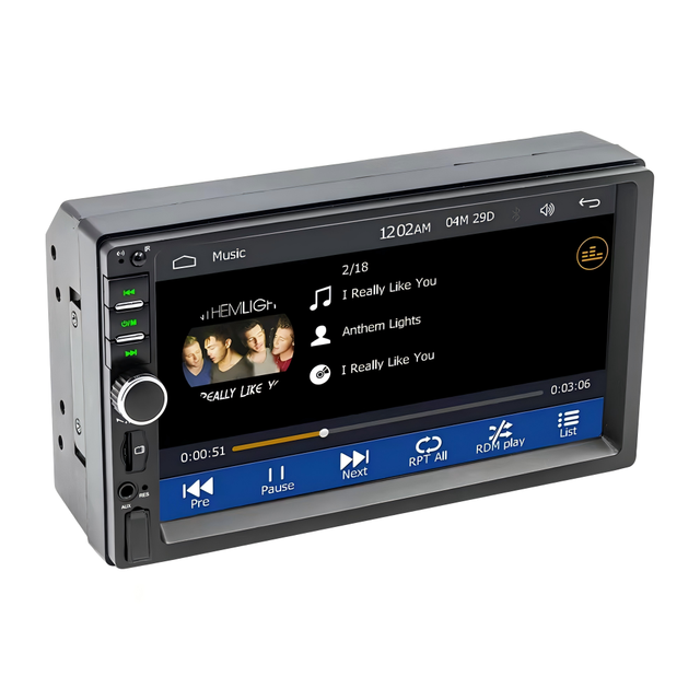 Universal Car MP5 Player Stereo Autoradio Carplay Mirror Link Multimedia Screen Car Radio BT 12V FM Aux in Receiver SD USB MP5