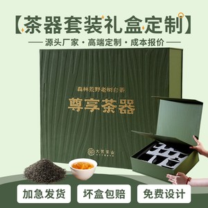 Customized Gift <b>Box</b> For Tea And Wine Sets Paper Packaging With Embossing Printing Personalization Feature - Product Image 4