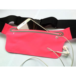 2023 Promo Besar-besaran Tas Pinggang Kain Lari Luar Ruangan Sabuk Dapat Disesuaikan Pak Fanny Cetak Logo Kustom Tahan Air - Product Image 4