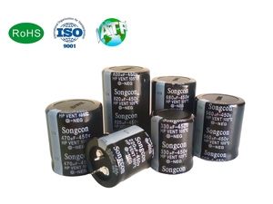 Songcon 680UF 400V 105 ℃ 2000H Tipo a presión de condensador electrolítico de aluminio de la serie HP - Product Image 2